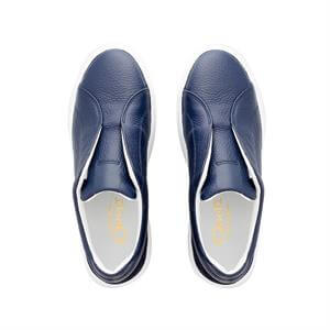 Carl Scarpa Mabel Navy Trainers